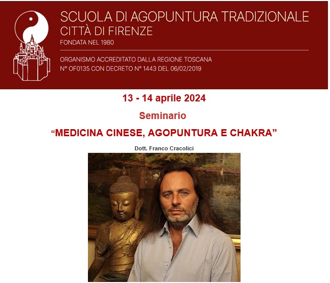 Medicina Cinese, Agopuntura e Chakra