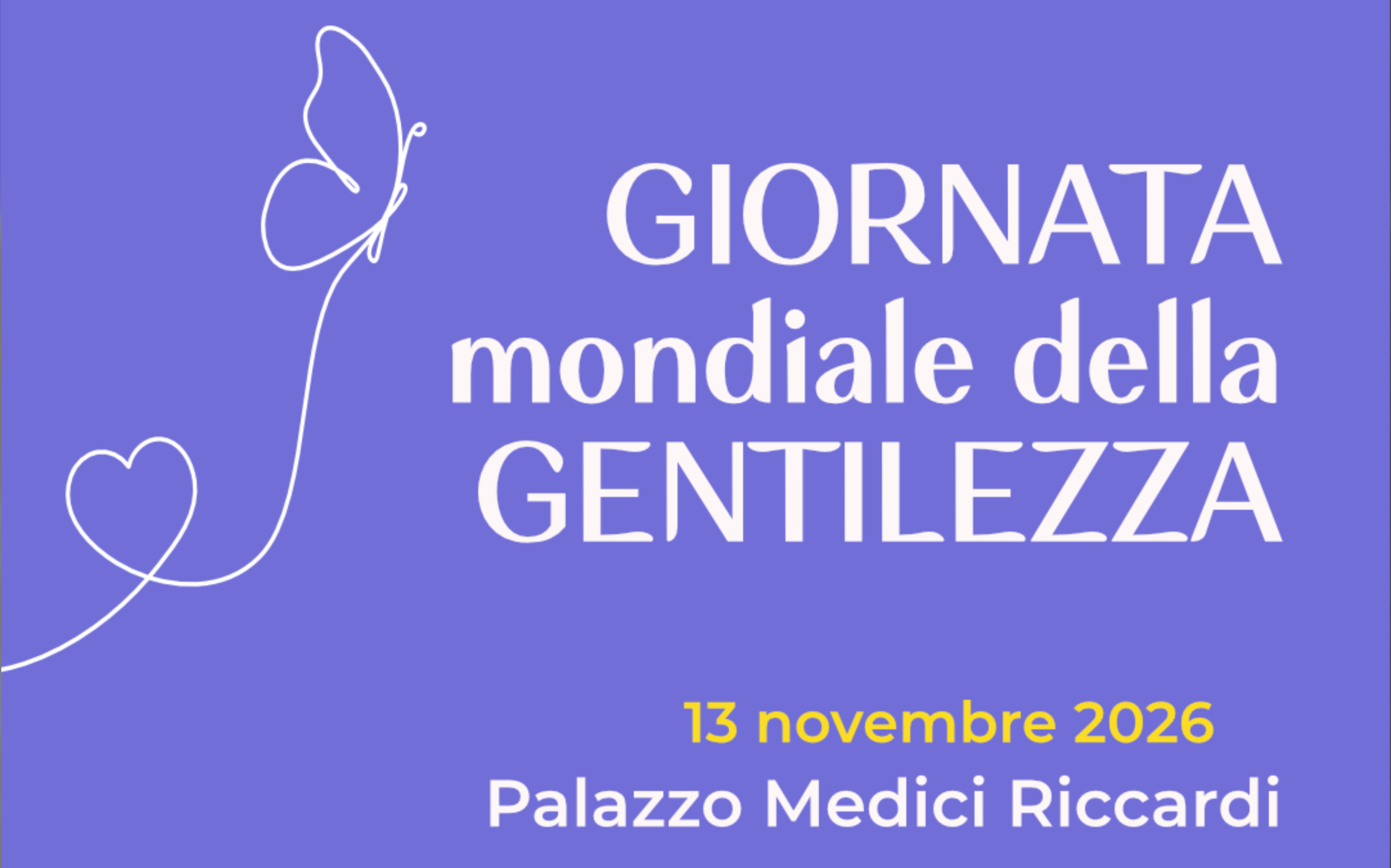 Giornata mondiale della Gentilezza